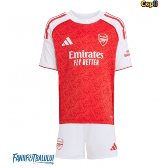 Arsenal Echipament de Fotbal Replică 2025-26 Copii Acasa (+ Șorturi)